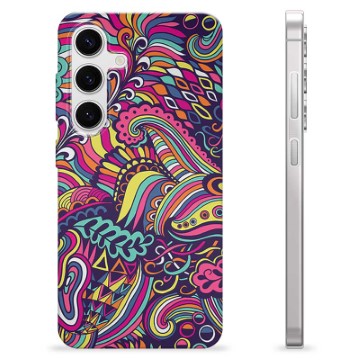 Etui TPU - Samsung Galaxy S24 - Abstrakcyjne Kwiaty