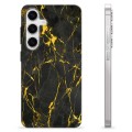Etui TPU - Samsung Galaxy S24 - Złoty Granit