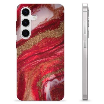 Etui TPU - Samsung Galaxy S24 - Złoty Rubin