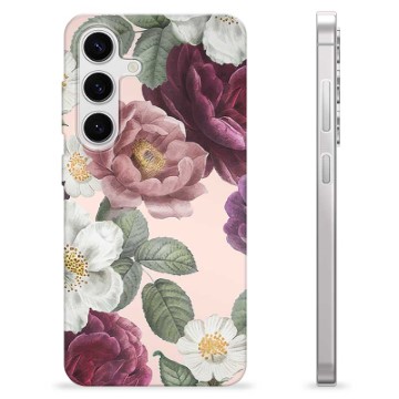 Etui TPU - Samsung Galaxy S24 - Romantyczne Kwiaty