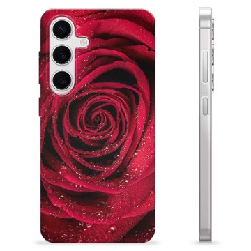 Etui TPU - Samsung Galaxy S24 - Róża