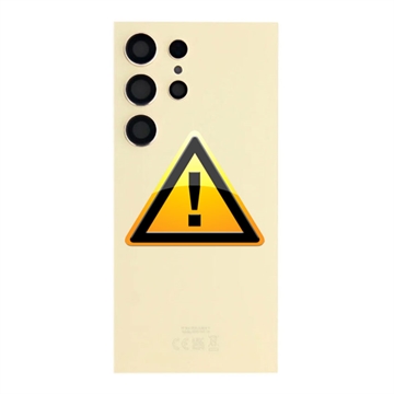 Naprawa Klapki Baterii Samsung Galaxy S24 Ultra - Żółty