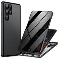 Samsung Galaxy S24 Ultra Magnetyczne Etui z Hartowanym Szkłem - Prywatyzująca
