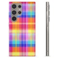 Etui TPU - Samsung Galaxy S24 Ultra - Flanelowa Koszula