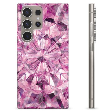 Etui TPU - Samsung Galaxy S24 Ultra - Różowy Kryształ