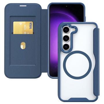 Samsung Galaxy S24+ Etui z klapką i kieszenią na kartę - kompatybilny z MagSafe