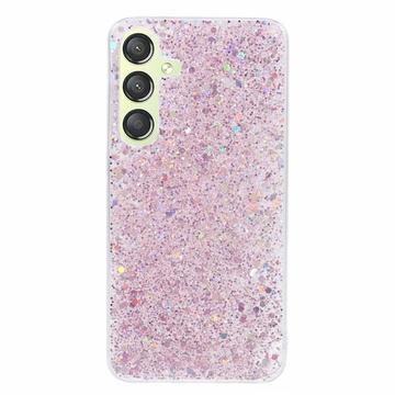 Samsung Galaxy S24+ Etui z TPU Glitter Flakes