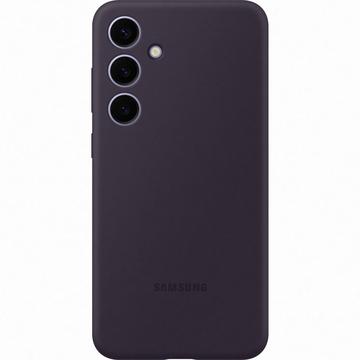 Samsung Galaxy S24+ Silikonowe Etui EF-PS926TEEGWW - Ciemnofioletowy