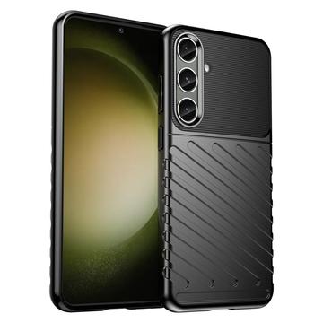 Samsung Galaxy S24+ Etui z TPU Thunder Serii - Czarne
