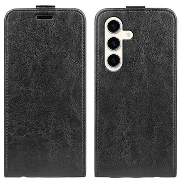 Samsung Galaxy S24+ Pionowe Etui z Kieszenią na Kartę