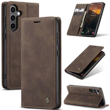 Samsung Galaxy S25 Etui z Portfelem Caseme 013 - Kawa