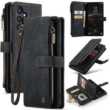 Samsung Galaxy S25 Wielofunkcyjne Etui-Portfel Caseme C30 - Czarne