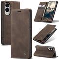 Samsung Galaxy S25 Edge Etui z Portfelem Caseme 013 - Kawa