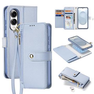 Samsung Galaxy S25 Edge Dux Ducis Lawa Wallet Skórzane etui z magnetyczną osłoną