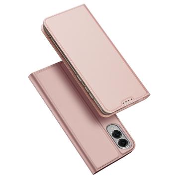 Samsung Galaxy S25 Edge Etui z Klapką Dux Ducis Skin Pro - Róż