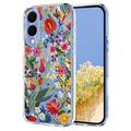 Etui TPU z kwiatowym wzorem na Samsung Galaxy S25 Edge - Lilie