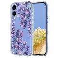 Etui TPU z kwiatowym wzorem na Samsung Galaxy S25 Edge - Wisteria