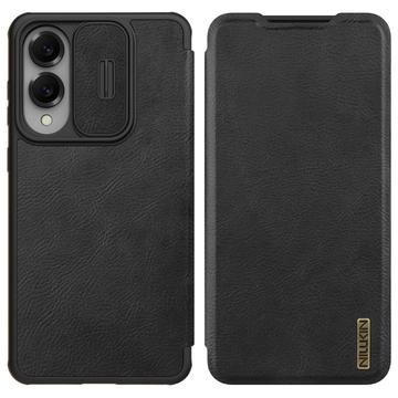 Samsung Galaxy S25 Edge Etui z Klapką Nillkin Qin Pro - Czerń
