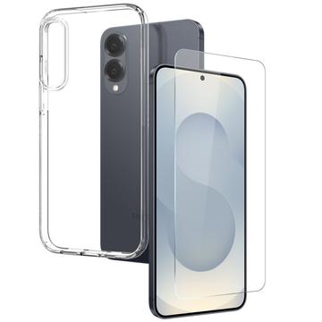 Samsung Galaxy S25 Edge Northjo 2-w-1 Zestaw Ochronny - Przezroczysty