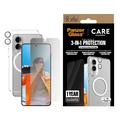 Samsung Galaxy S25 Edge PanzerGlass Care Flagship 3-w-1 Pakiet prywatności - Clear