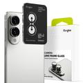 Samsung Galaxy S25 Edge Szkło Hartowane w Obiektywie Ringke - Czarne