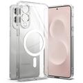 Samsung Galaxy S25 Edge Hybrydowe Etui Ringke Fusion Magnetic - Transparentny