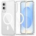 Samsung Galaxy S25 Edge Tech-Protect Flexair Magnetyczne Hybrydowe Etui - Transparentny