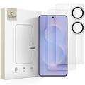 Samsung Galaxy S25 Edge Tech-Protect Glass Set+ Zestaw ochronny - przezroczysty