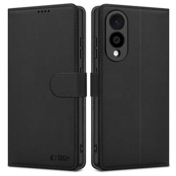 Samsung Galaxy S25 Edge Tech-Protect Etui na Portfel z magnesem i podstawką - Czarny