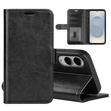 Samsung Galaxy S25 Edge Etui portfelowe z magnetycznym zamknięciem - czarny