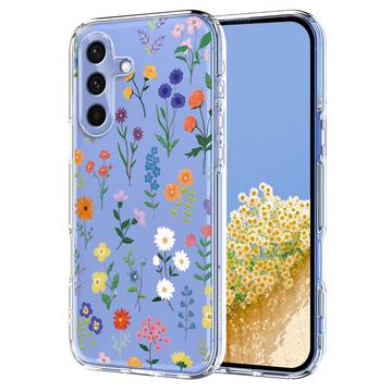 Etui TPU z kwiatowym wzorem na Samsung Galaxy S25 FE