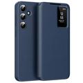 Samsung Galaxy S25 FE Smart Clear View Etui z klapką z miejscem na kartę - Szafir