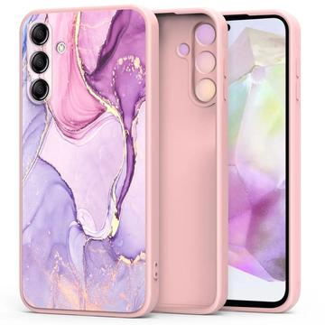 Samsung Galaxy S25 FE Etui z Silikonu Tech-Protect Icon - Marmur