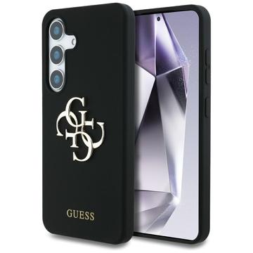 Etui silikonowe Samsung Galaxy S25 Guess Big 4G Logo Bottom Script