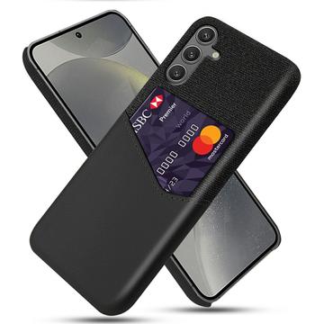 Samsung Galaxy S25 Etui KSQ z Miejscem na Kartę - Czarne