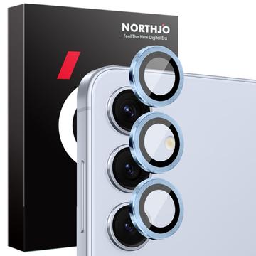 Zestaw osłon obiektywu aparatu Samsung Galaxy S25 Northjo - niebieski