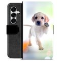 Etui Portfel Premium - Samsung Galaxy S25+ - Piesek