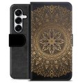 Etui Portfel Premium - Samsung Galaxy S25+ - Mandala