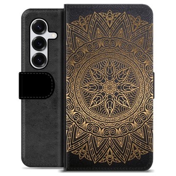 Etui Portfel Premium - Samsung Galaxy S25+ - Mandala