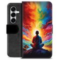 Etui Portfel Premium - Samsung Galaxy S25+ - Medytacja