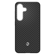 Samsung Galaxy S25+ Spigen Enzo Aramid Etui GP-FPS936PGABW - Czarny / Srebrny