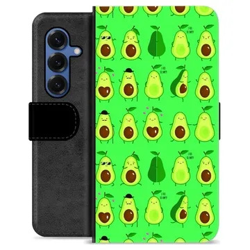 Etui Portfel Premium - Samsung Galaxy S25 - Wzór Awokado