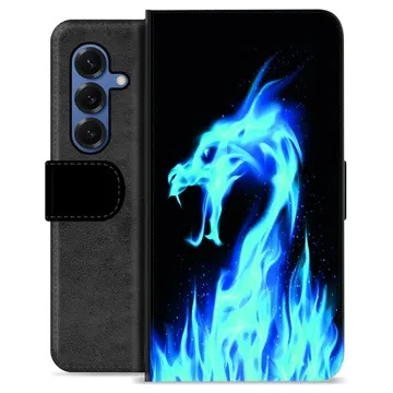 Etui Portfel Premium - Samsung Galaxy S25 - Ognisty Smok