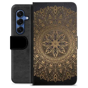Etui Portfel Premium - Samsung Galaxy S25 - Mandala