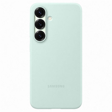 Samsung Galaxy S25 Silikonowe Etui EF-PS931CMEGWW - Miętowy
