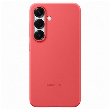 Samsung Galaxy S25 Silikonowe Etui EF-PS931CREGWW - Czerwień