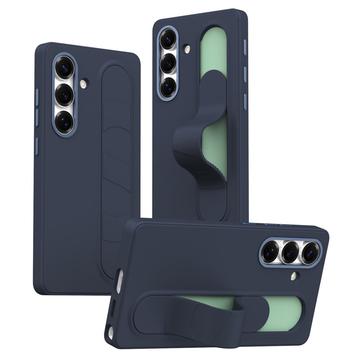 Samsung Galaxy S25/S24 Smart hybrydowe etui ze stojącym uchwytem - Szafir