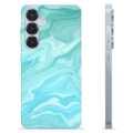 Etui TPU - Samsung Galaxy S25 - Błękitny Marmur