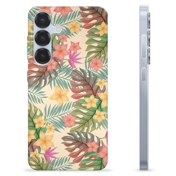 Etui TPU - Samsung Galaxy S25 - Różowe Kwiaty