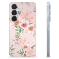Etui TPU - Samsung Galaxy S25 - Kwiaty Akwarelowe